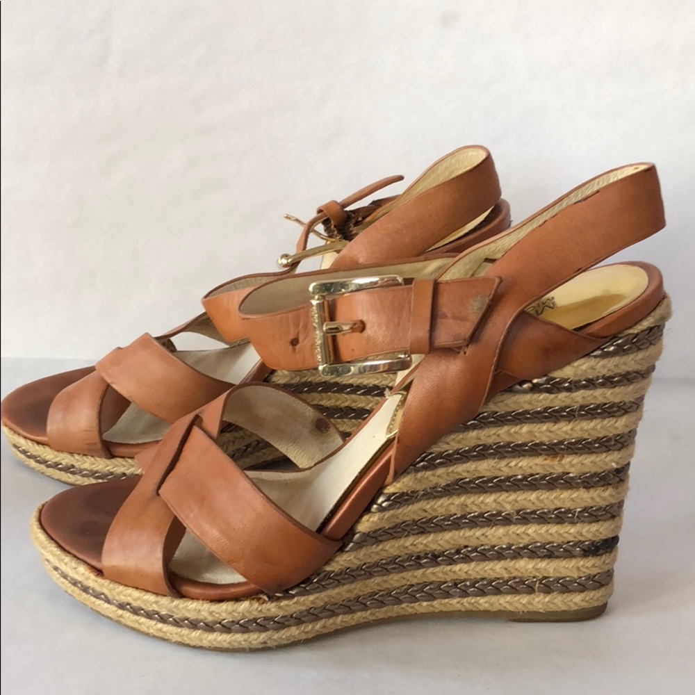 Michael Kors | luggage brown espadrilles